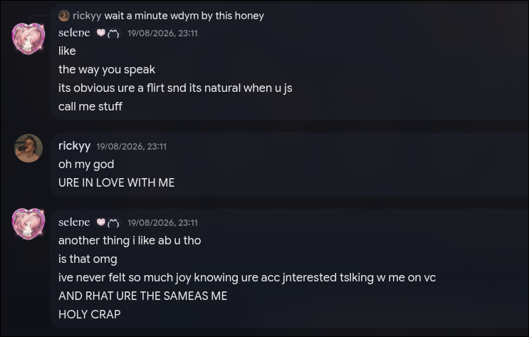 Our first late night talk.